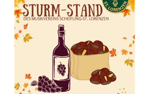 03.10.2025 Sturm-Stand des Musikvereins, Marktplatz Scheifling