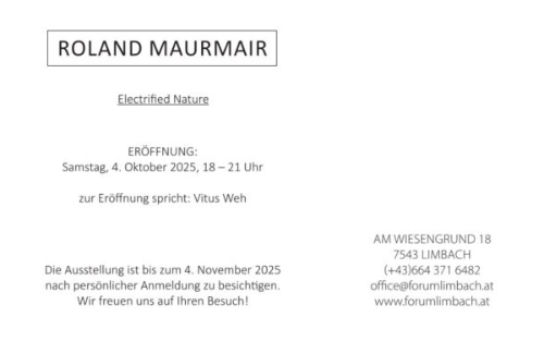 Forum Limbach: Eröffnung 