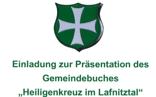 Einladung zur Präsentation des Gemeindebuches 