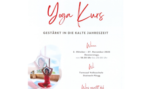 Yoga Kurs mit Anita