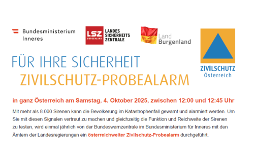 Zivilschutz- Probealarm