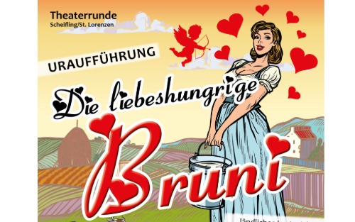 Theater 'Die liebeshungrige Bruni'
