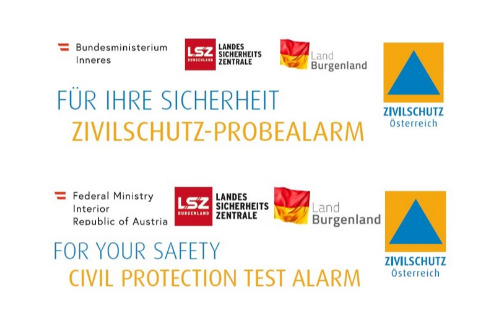 Zivilschutzprobealarm / Civil Protection Test Alarm - 04.10.2025