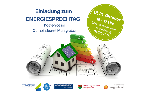 Einladung zum kostenlosen Energiesprechtag am 21.10.2025
