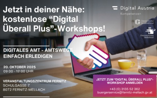 kostenloser “Digital Überall Plus“ - Workshop!