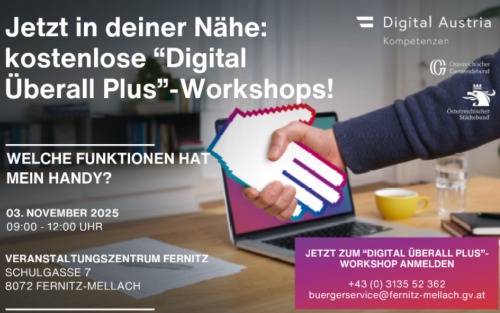 kostenloser “Digital Überall Plus“ - Workshop!