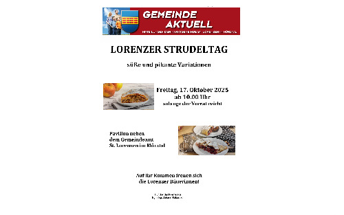 Gemeinde aktuell - Strudeltag