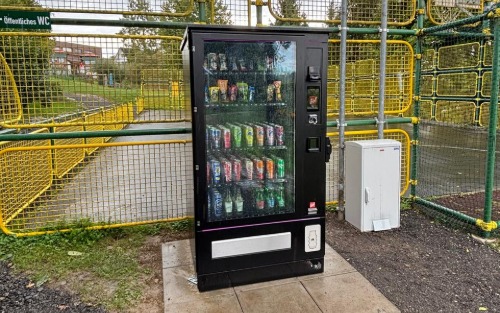 Neuer Snackautomat im Hengistpark