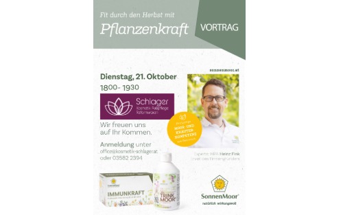 Vortrag: Fit durch den Herbst mit Pflanzenkraft