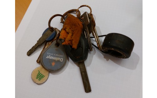 Schlüssel gefunden
