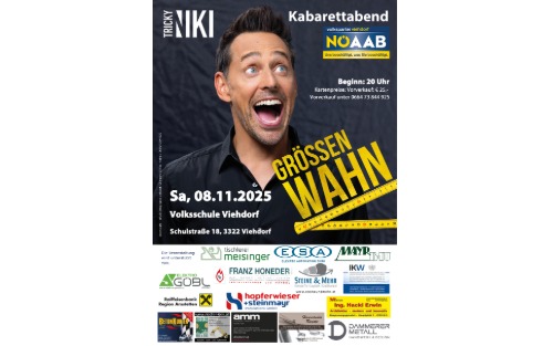 08.11.2025 Tricky Niki beim ÖAAB-Kabarett, VS Viehdorf