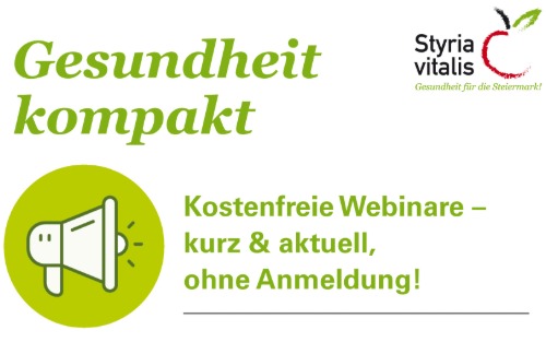 Gesundheit kompakt - Webinar