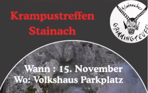 Krampustreffen in Stainach