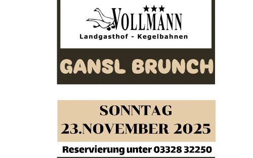 GH Vollmann: Gansl Essen