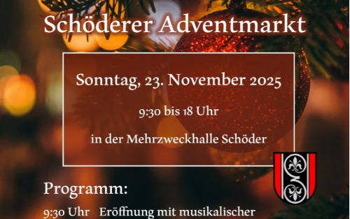 Adventmarkt in der MZH Schöder