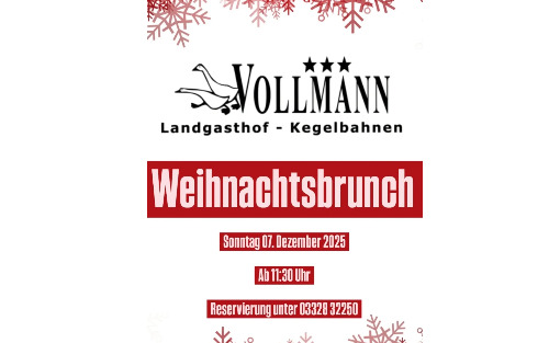 GH Vollmann: Weihnachtsbrunch