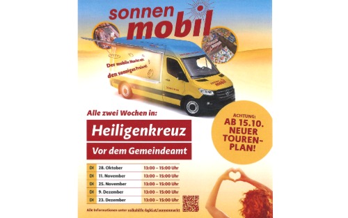 Sonnenmobil - der mobile Markt mit Preisen für das kleine Geldbörsel