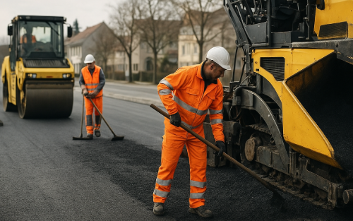 Sanierungsarbeiten Bereich Kreisverkehr