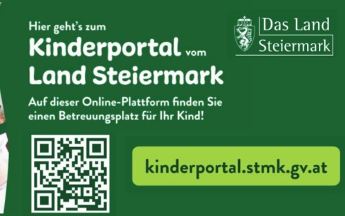Kindergarten/ Kinderkrippe / Anmeldung 2026/27 - Kinderportal Stmk.