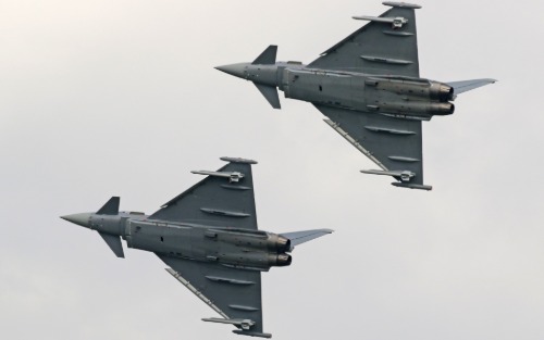 Information - Überschalltraining Eurofighter