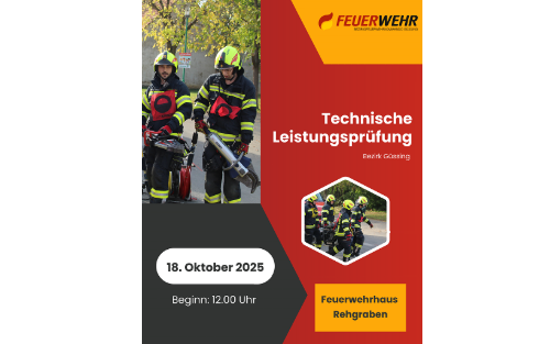 Technische Leistungsprüfung in Rehgraben