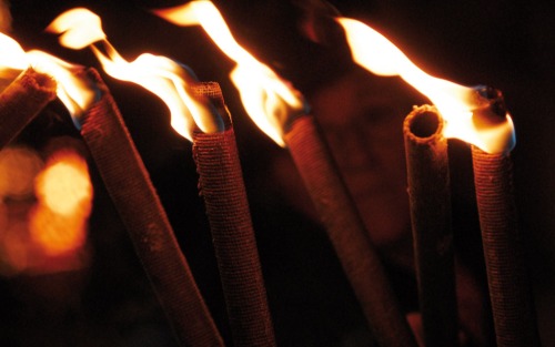 Fackelwanderun zur Kalvarienbergkirche