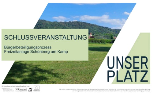 Präsentation Ergebnisse - Schlussveranstaltung Bürgerbeteiligungsprozess