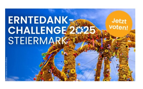 Erntedank-Challenge 2025: Jetzt abstimmen für die beliebteste Erntekrone in der Steiermark!