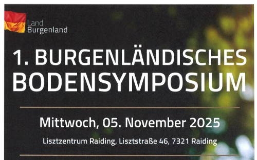 1. Burgenländisches Bodensymposium