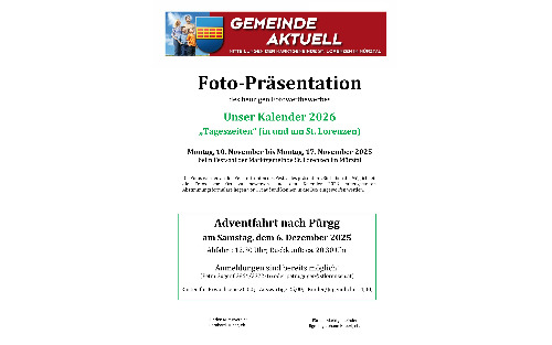 Gemeinde aktuell