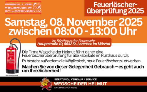 Feuerlöscherüberprüfung
