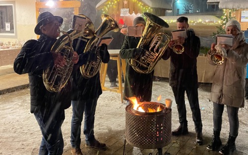 Turmblasen des MV Wörschach