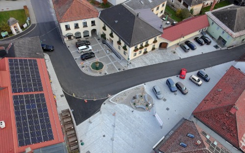 Marktplatz in Gutau fertiggestellt Marktplatz in Gutau fertiggestellt