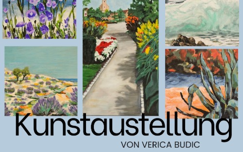 Kunstausstellung von Verica Budic