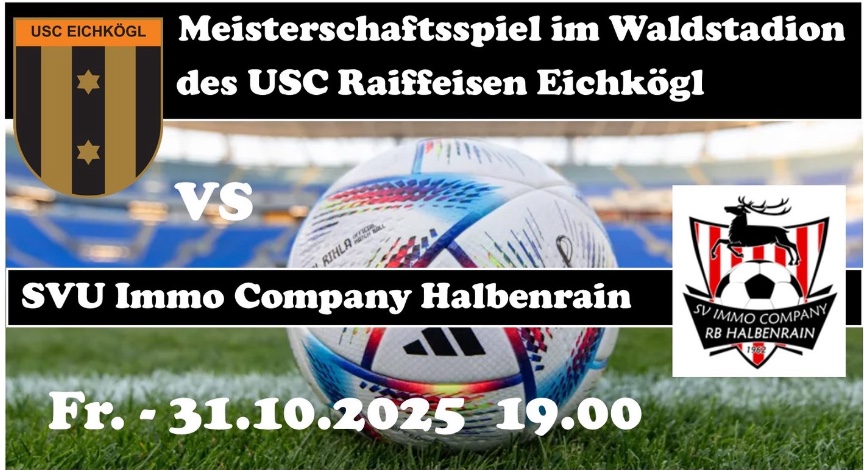 31.10.2025 USC Heimspiel gegen SVU Halbenrain,  31.10.2025 USC Heimspiel gegen SVU Halbenrain,