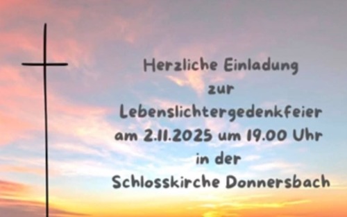 Lebenslichtergedenkfeier Lebenslichtergedenkfeier