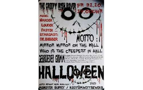 31.10.2025 HALLOWEEN IM IRISH ROVER, Irish Pub 31.10.2025 HALLOWEEN IM IRISH ROVER, Irish Pub