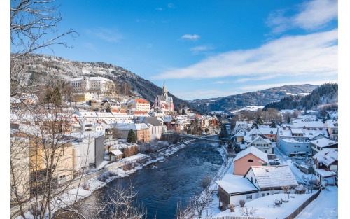 Christkindl-Dampfzug