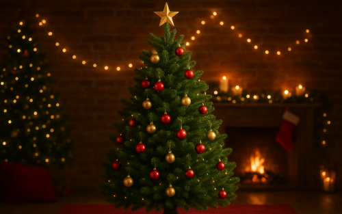 Jugendkapelle St. Michael - Weihnachtsmelodien beim Gemeindechristbaum