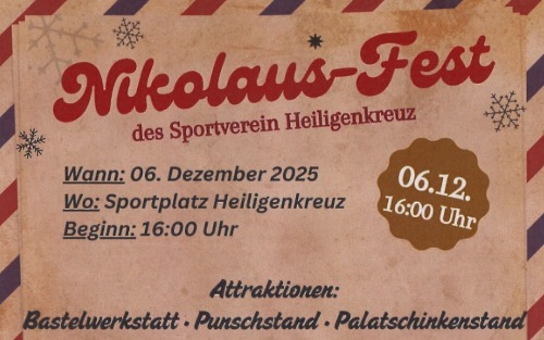 HSV - Nikolaus am Sportplatz HSV - Nikolaus am Sportplatz