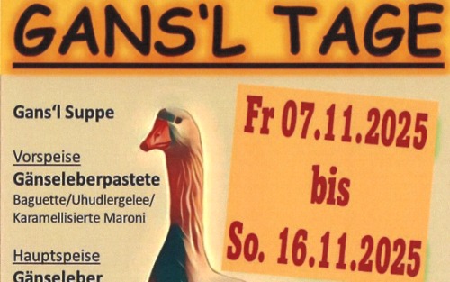 07.11.2025 Gans´l Tage, Zum Himmelsreich