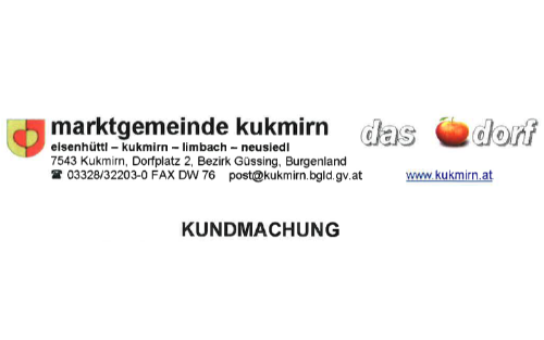 Kundmachung: Zur Festlegung eines HPAI-Risikogebietes