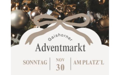 Gaishorner Adventmarkt