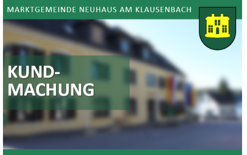 Kundmachung - Verordnung Goldgelbe Vergilbung