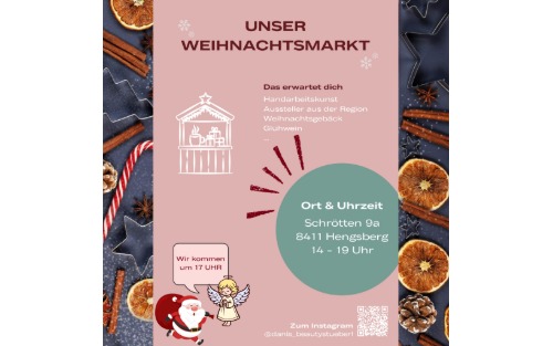Weihnachtsmarkt beim Dani's Beautystüberl Weihnachtsmarkt beim Dani's Beautystüberl