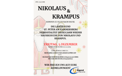Nikolaus & Krampus - Hausbesuche der LJ St. Peter a. Kbg.