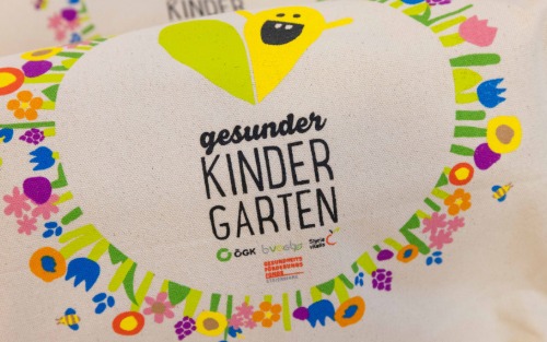 Klanggarten im Kindergarten fertiggestellt