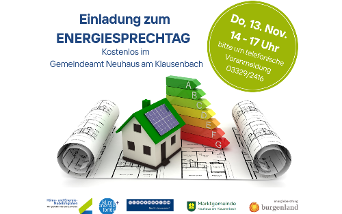 13.11.2025 Energiesprechtag im Gemeindeamt Neuhaus am Klausenbach, Marktgemeinde Neuhaus/Klb.