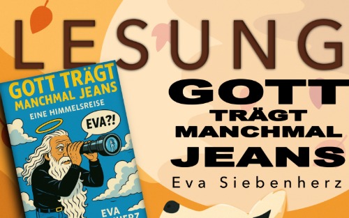 20.11.2025 Lesung Gott trägt manchmal Jeans, Pfarrsaal St. Peter am Kammersberg