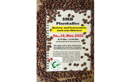 16.11.2025 SMB Pfarrkaffee, Pfarrheim St. Oswald bei Freistadt